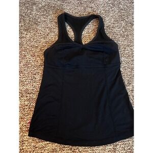 Lululemon‎ Racerback Tank, Black size 4
